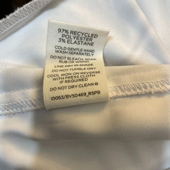 Glassons Brown Swirl  Corset-Brown, White-Sz 10 - Picture 7 of 9